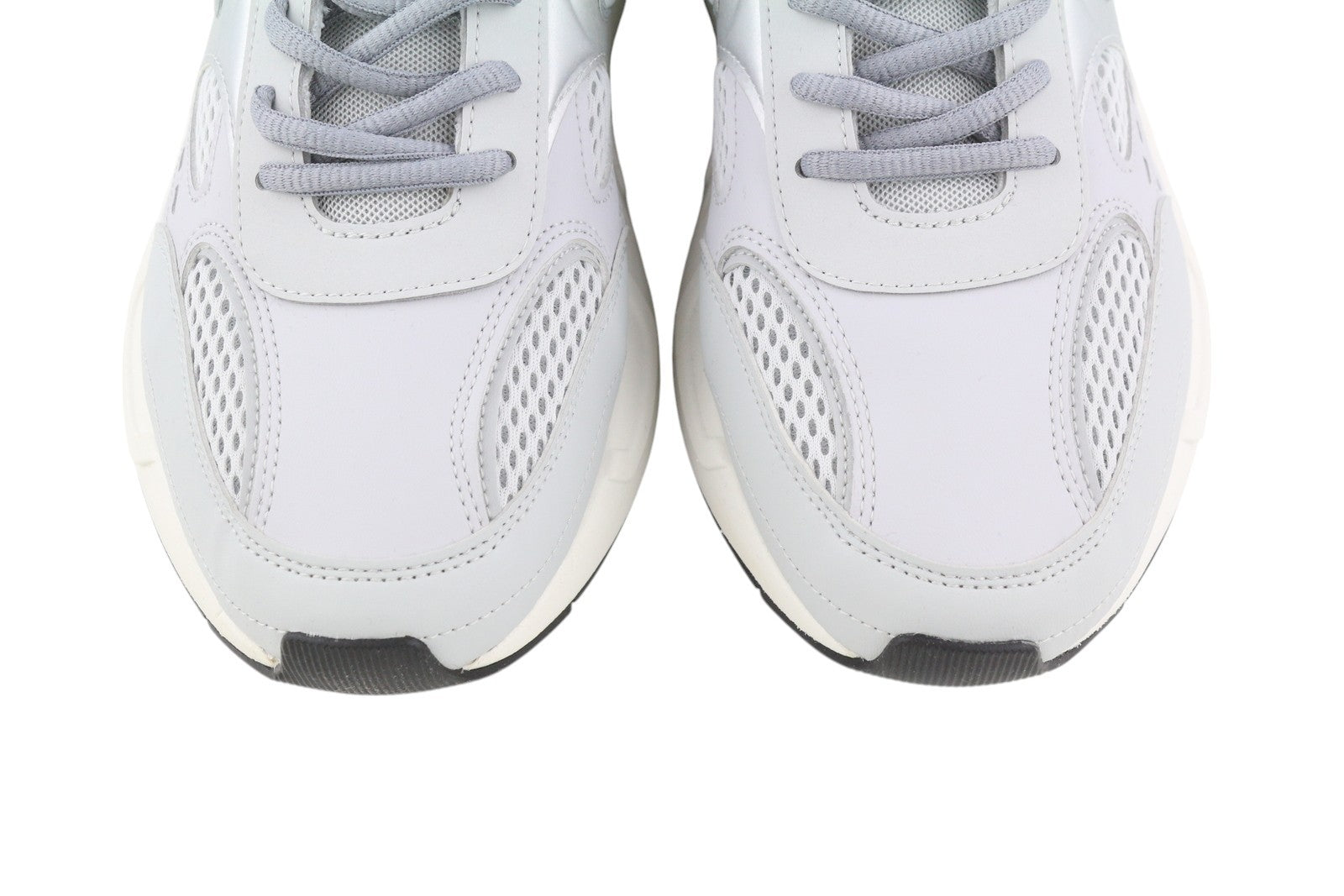 DIESEL S-Serendipity Sport Men Sneakers EU44 Grey Almond Toe Lace Up RRP€150