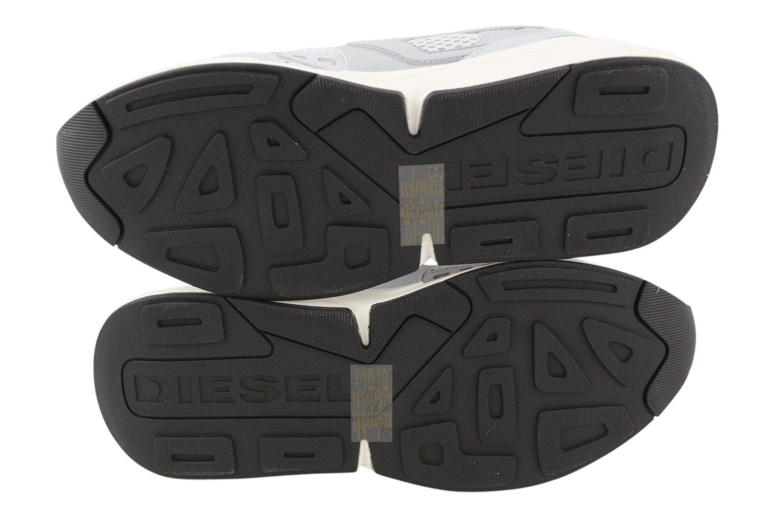 DIESEL S-Serendipity Sport Men Sneakers EU44 Grey Almond Toe Lace Up RRP€150