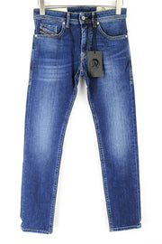 DIESEL Thommer 0870F Men's Jeans W28/L32 Slim Fit Skinny Blue Cotton Washed