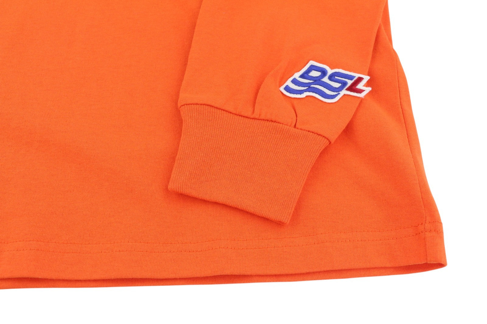 DIESEL T-Just-LS-B51 Mens T-Shirt M Orange Crew Neck Long Sleeve Cotton RRP€80