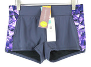 SWEATY BETTY Ashtanga Yoga Women's Shorts XL Quick Dry Lined Stretch Fit