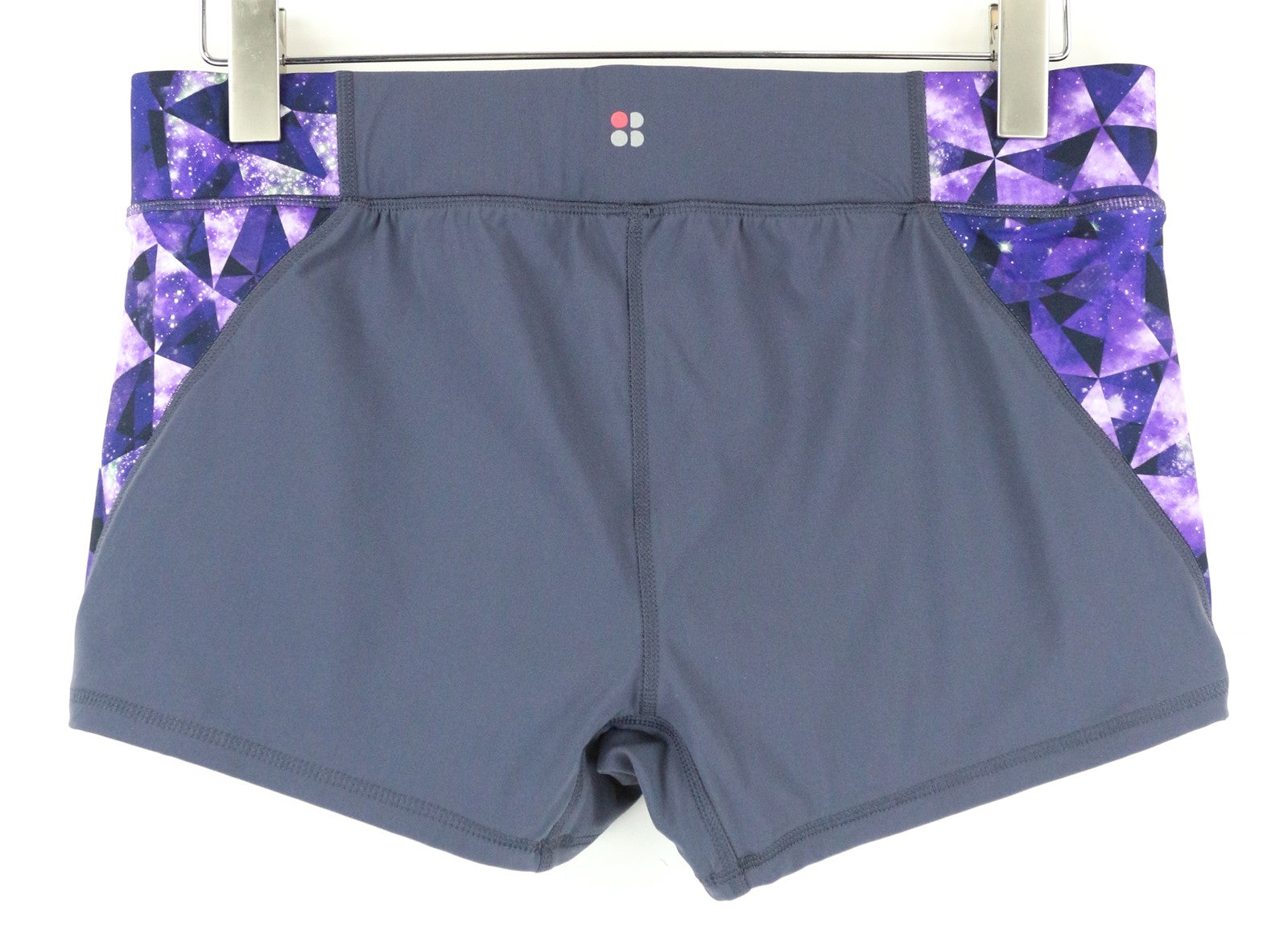 SWEATY BETTY Ashtanga Yoga Women's Shorts XL Quick Dry Lined Stretch Fit