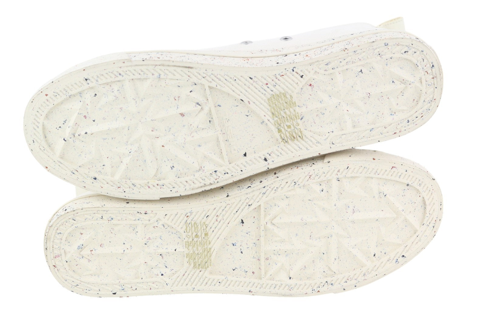 DIESEL S-Athos Mid Men Sneakers EU44 White Lace Up Almond Toe Logo RRP€175