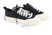 DIESEL S-Muji LC Womens Sneakers EU35.5 UK3.5 Black Low Top Round Toe RRP€160