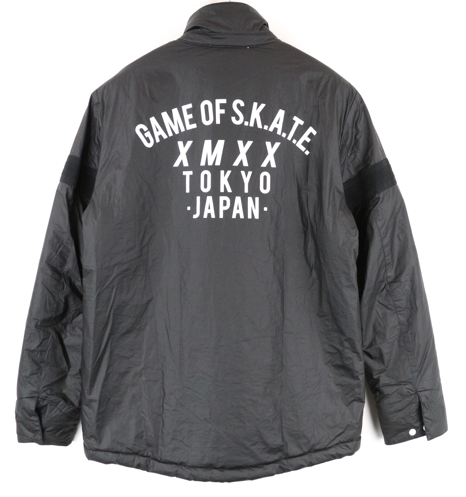 REPLAY vyriška striukė L, juoda, su pamušalu, užtrauktuku, ilgomis rankovėmis, vieneilė. Logotipas.