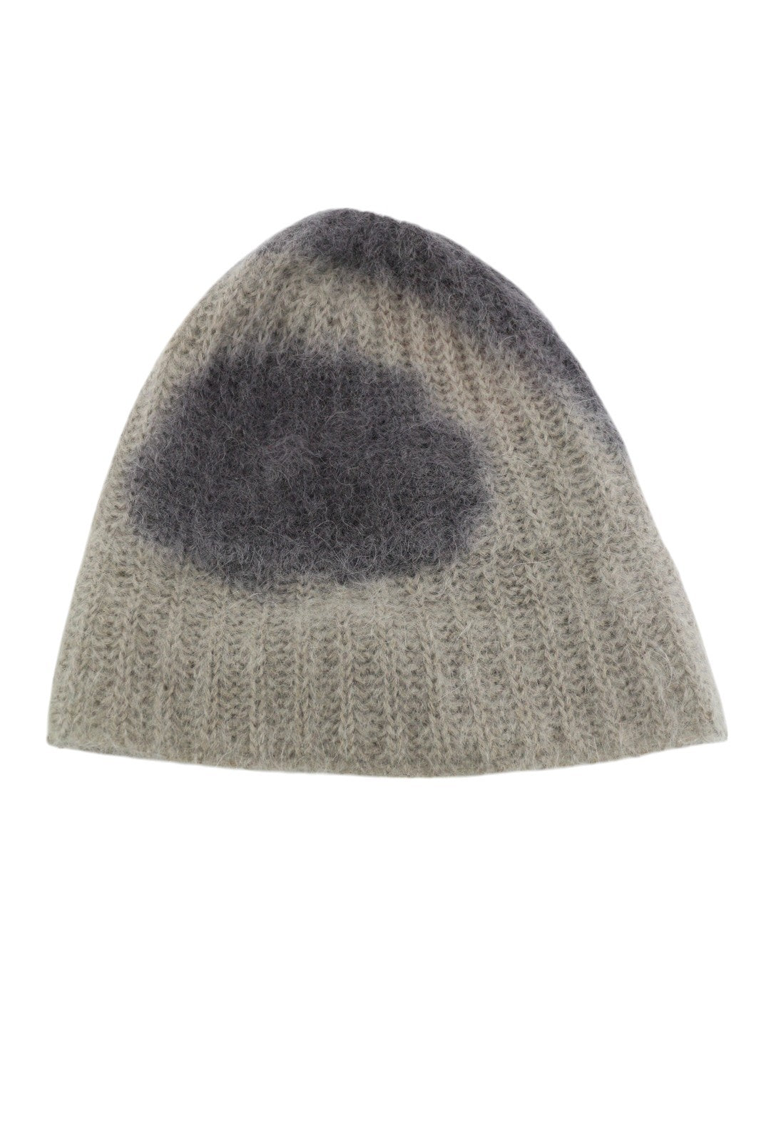 DIESEL K-Lelio Men Hat OS Grey Wool Blend Knitted Soft Stretchy RRP120