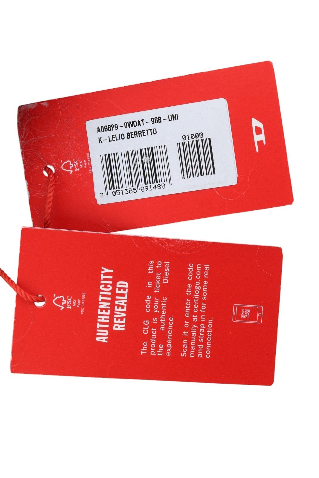 DIESEL K-Lelio Men Hat OS Grey Wool Blend Knitted Soft Stretchy RRP120