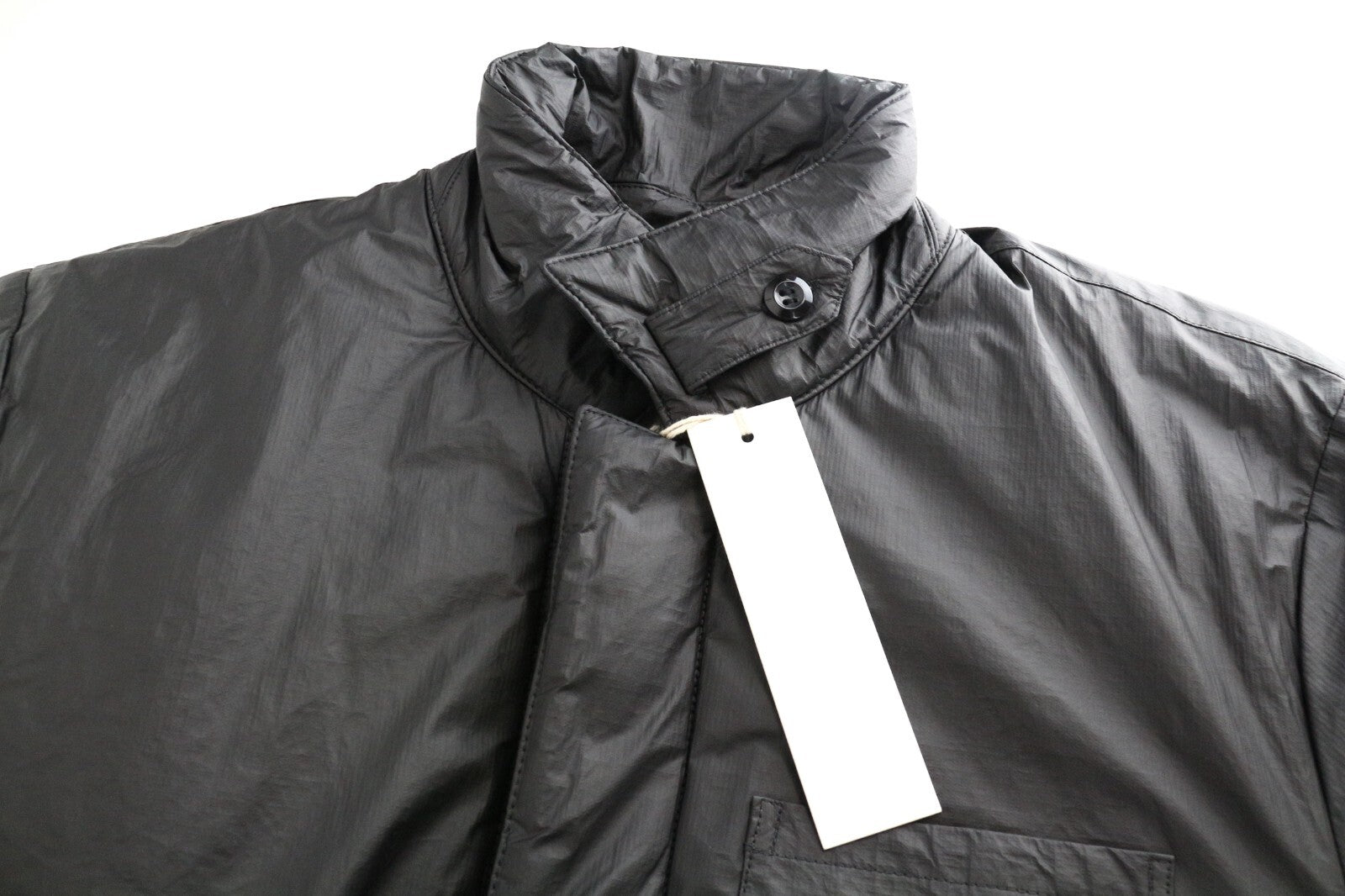 REPLAY Men's Jacket XL Black Zip Long Sleeves Lined Back Logo Casual Smart Fit