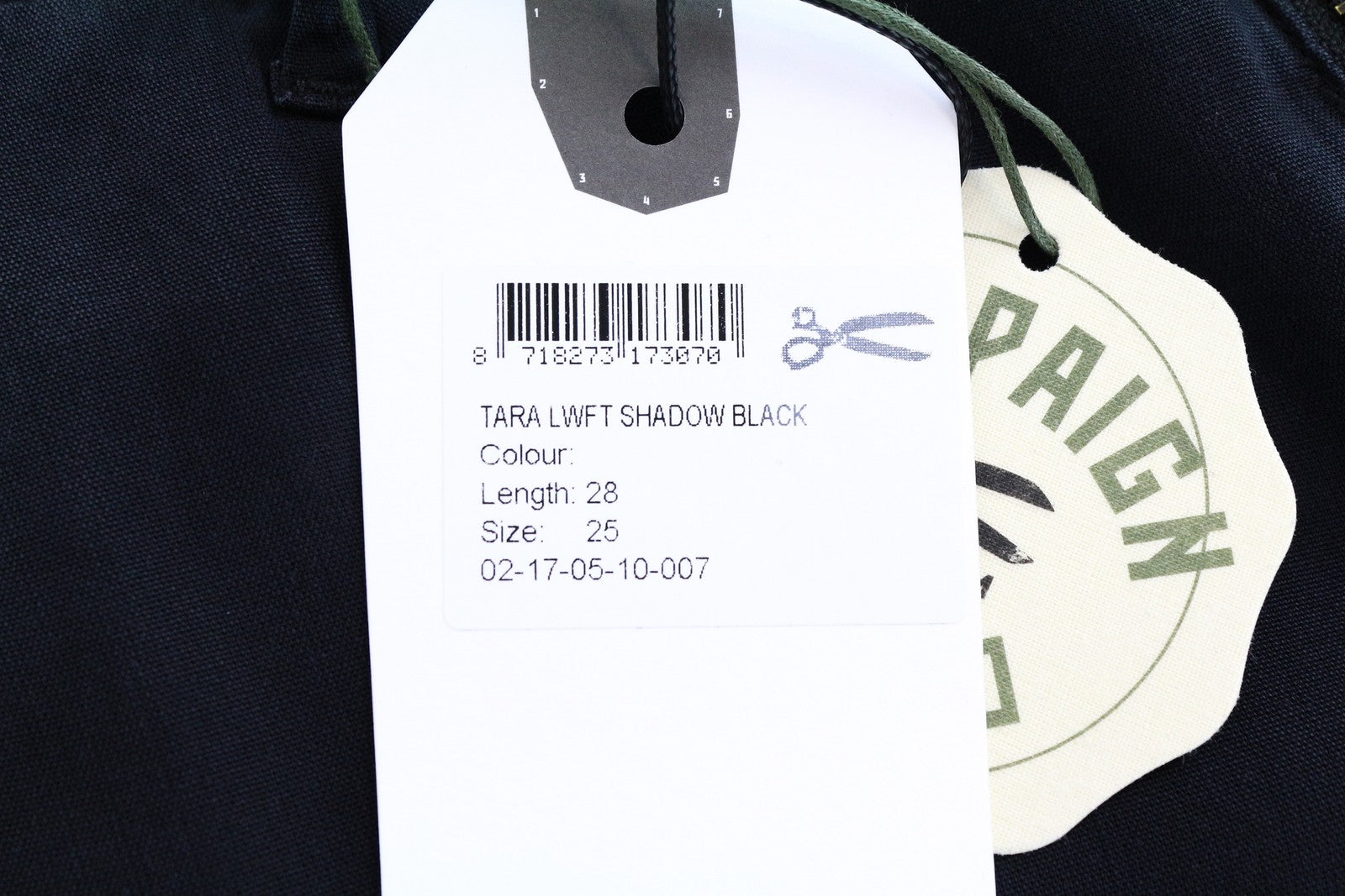 DENHAM Tara Women's Trousers W25/L28 Black Lightweight Cargo Multi Pocket Fit