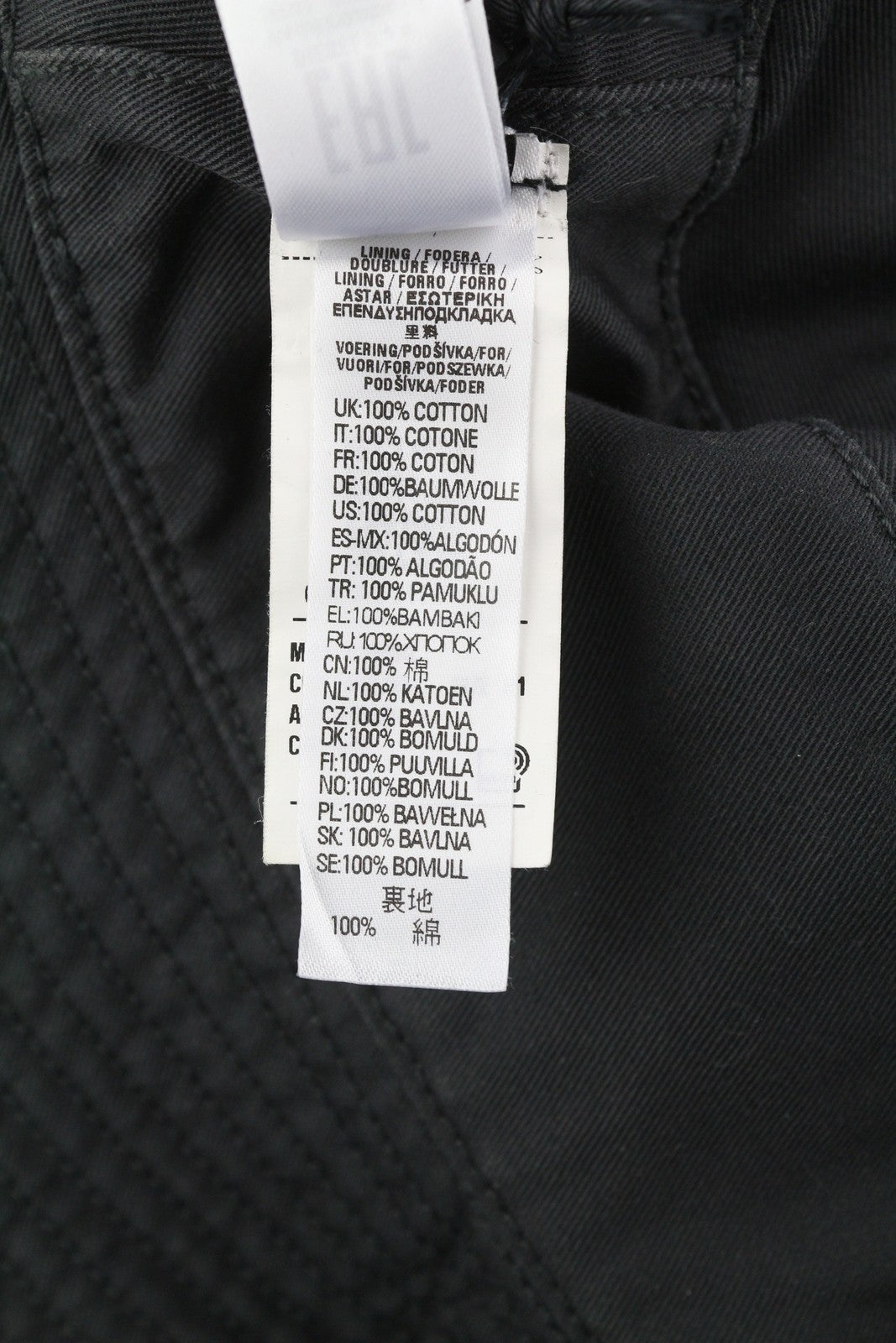 DIESEL D-Indig Men Hat OS Black Bucket All Seasons Casual Front RRP100