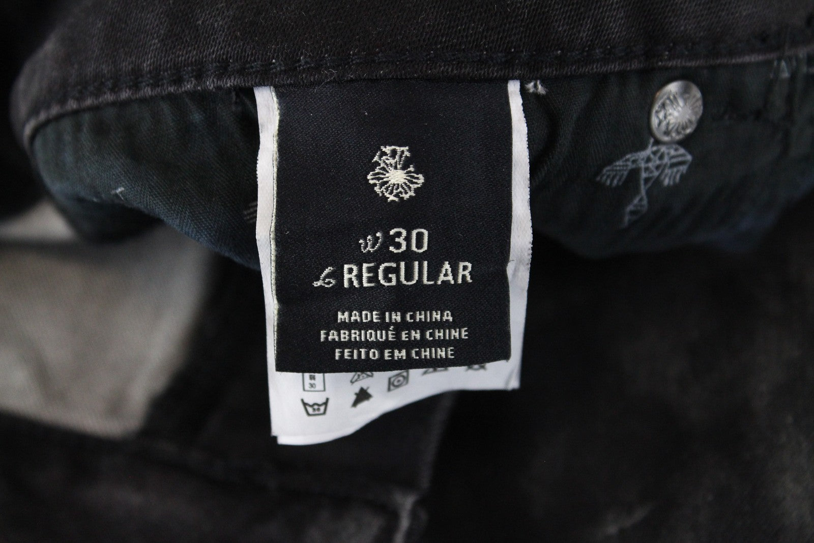 MAISON SCOTCH La Bohemienne Womens Jeans W30 Skinny Cotton Stretchy Grey Washed