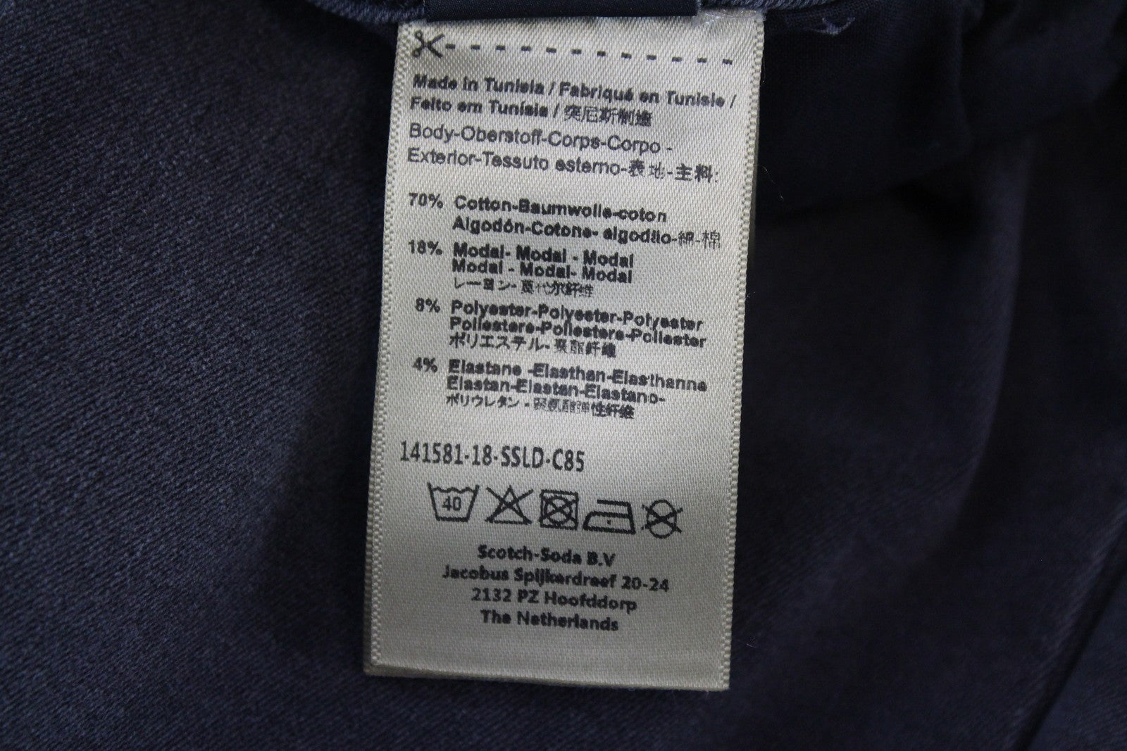 SCOTCH & SODA Haut Womens Jeans W25/L32 Skinny  Grey Cotton Stretchy Washed