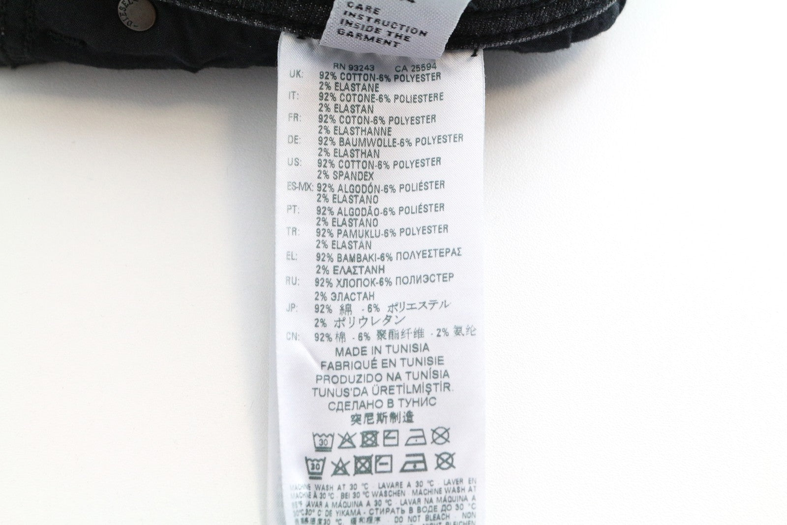 DIESEL Troxer R4NQ8 Men's Jeans W31/L30 Grey Distressed Skinny Cotton Fit