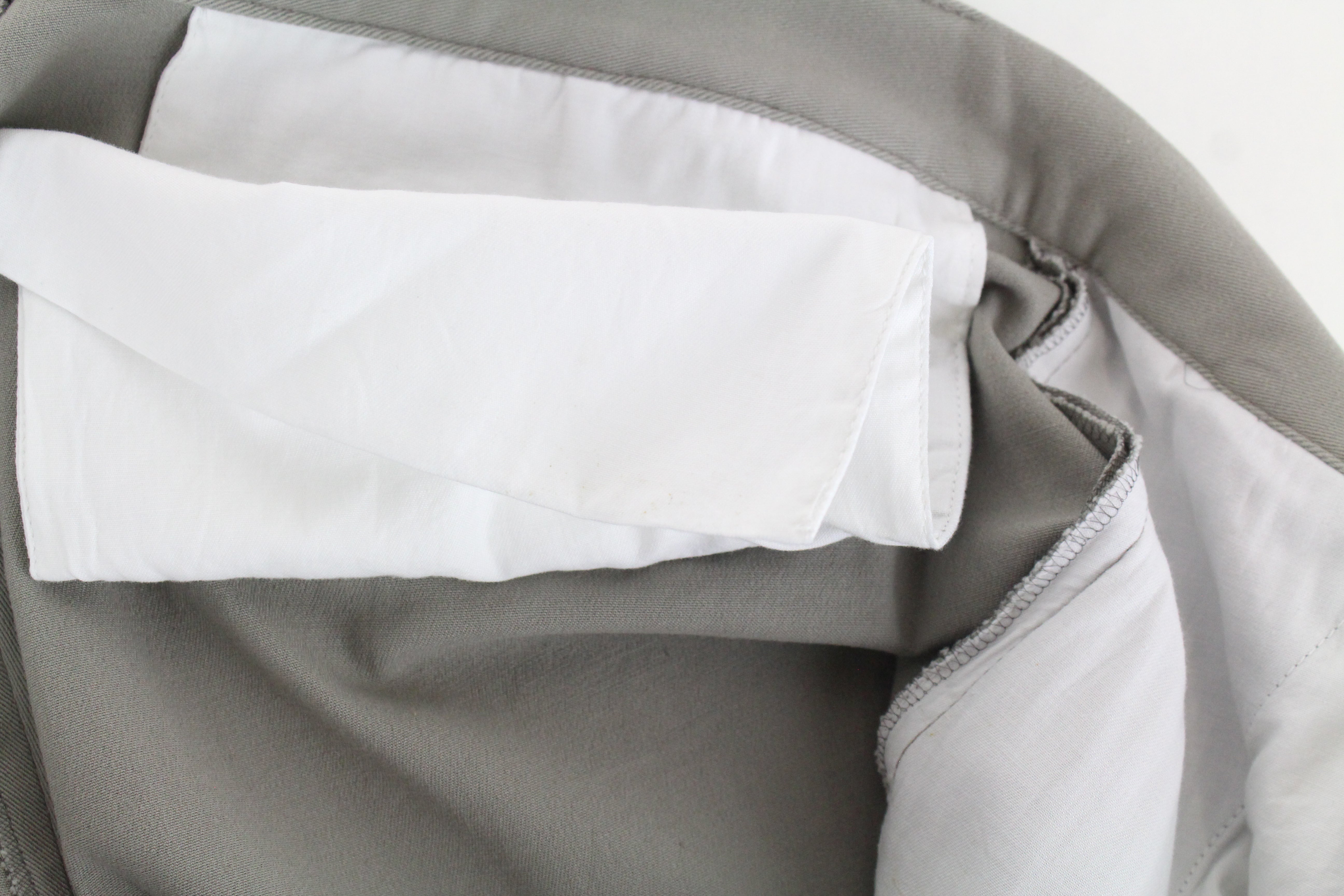 RICHMOND Men's Trousers 48 Grey Multi Pocket Cotton Stretch Casual Pants