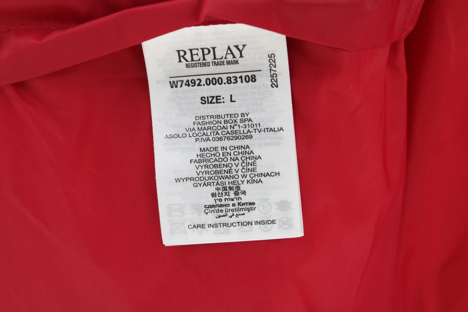 REPLAY Women's Jacket L Black Quilted Lined Long Sleeve RRP€229