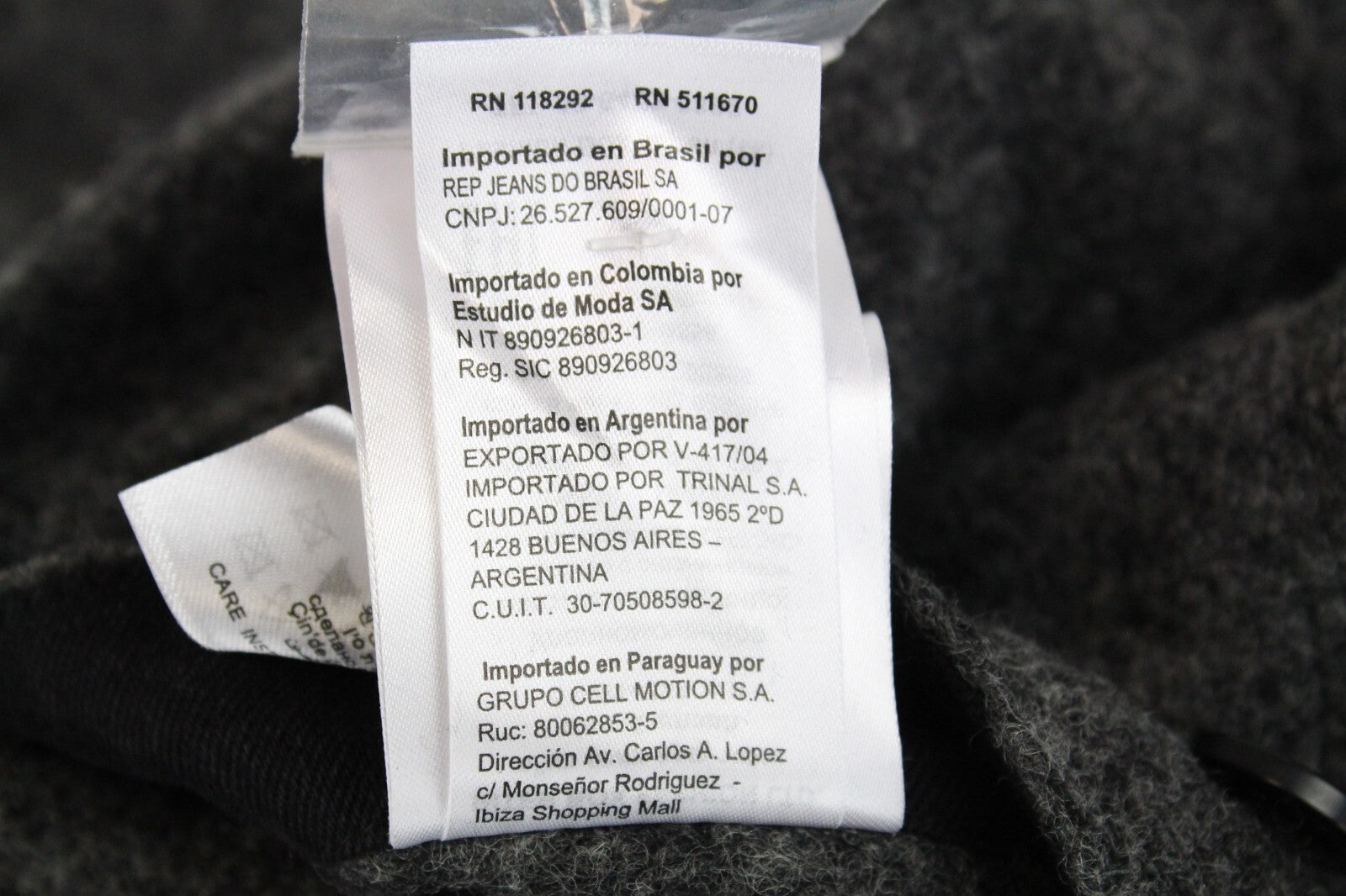 REPLAY Mens Grey Wool Blend Coat M Hooded  Lined Long Sleeve