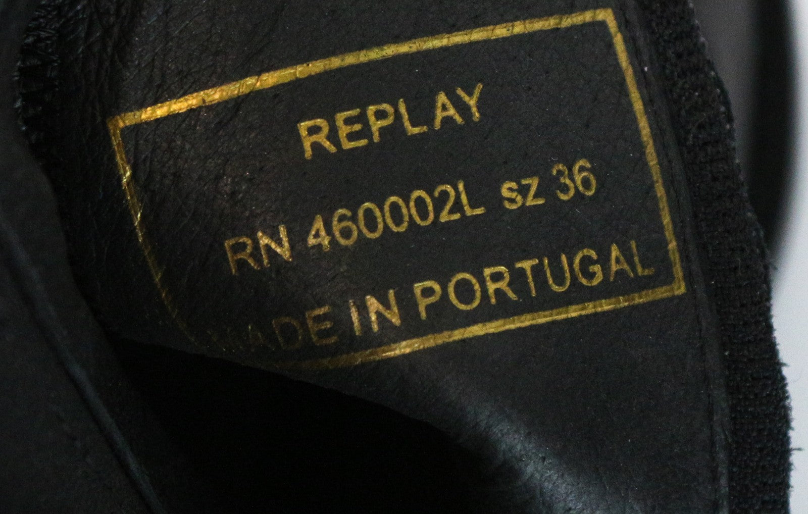 REPLAY Women's Shoes EU36 Black Studded Pointed Ankle Heels Boots RRP€230