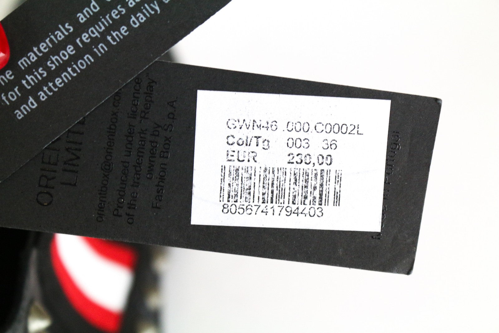 REPLAY Women's Shoes EU36 Black Studded Pointed Ankle Heels Boots RRP€230