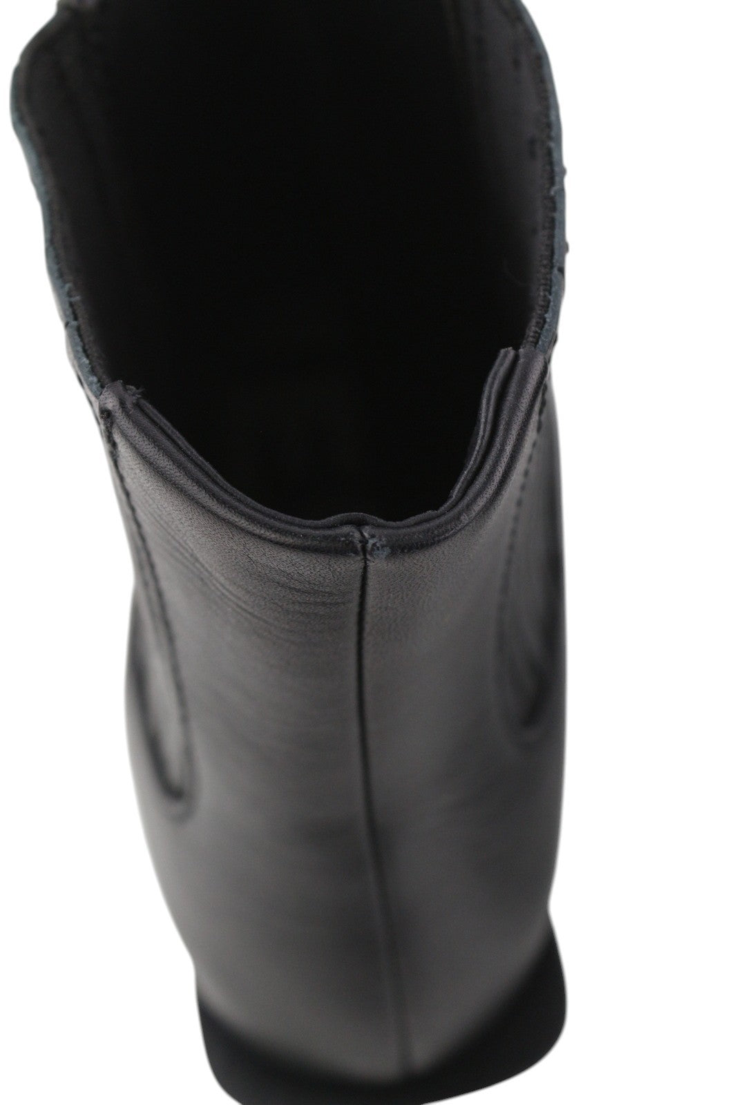 DIESEL D-Texanne CH Women Boots EU39 Black Leather Almond Toe RRP€290 Cuban Heel