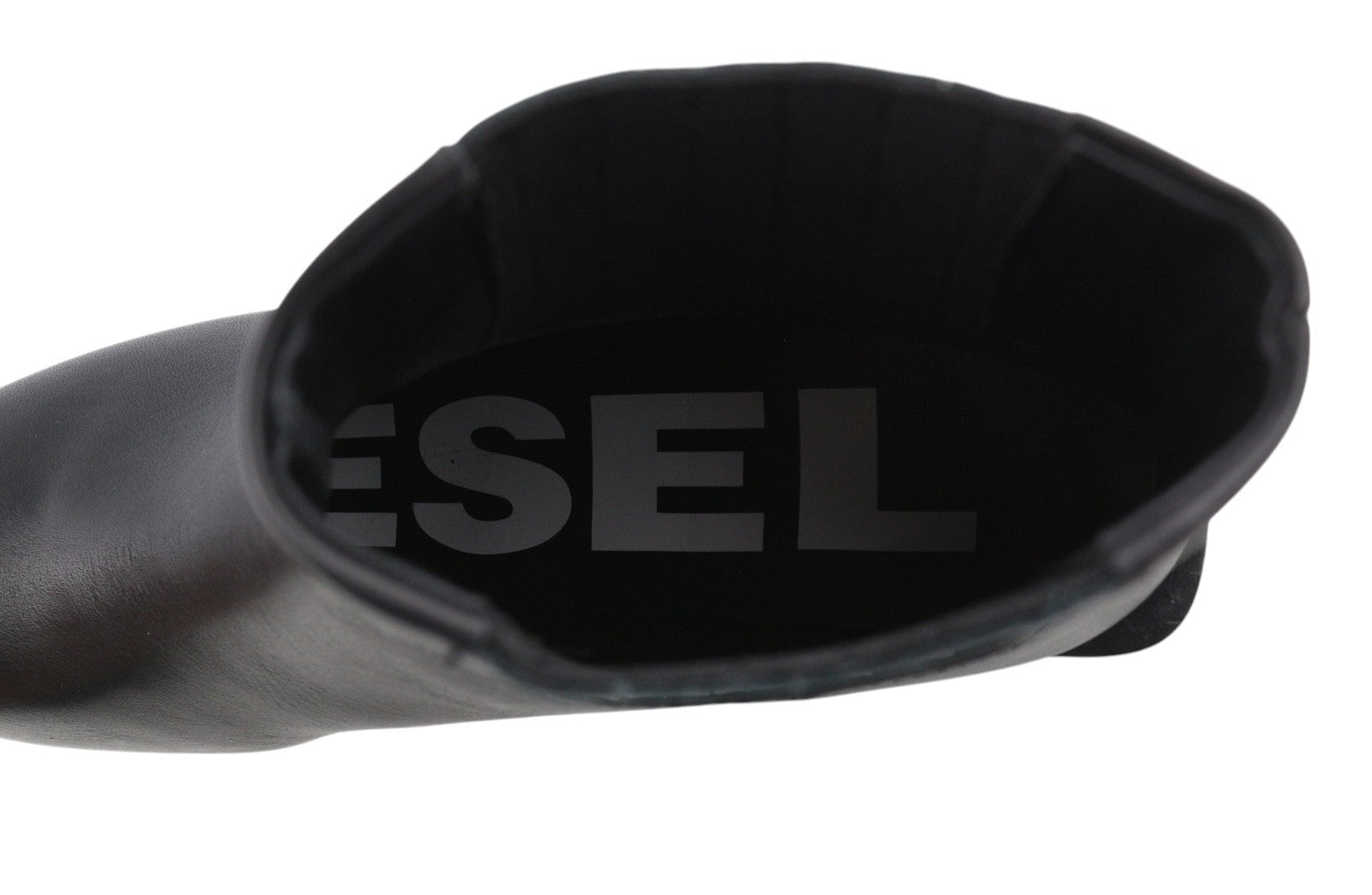 DIESEL D-Texanne CH Women Boots EU39 Black Leather Almond Toe RRP€290 Cuban Heel