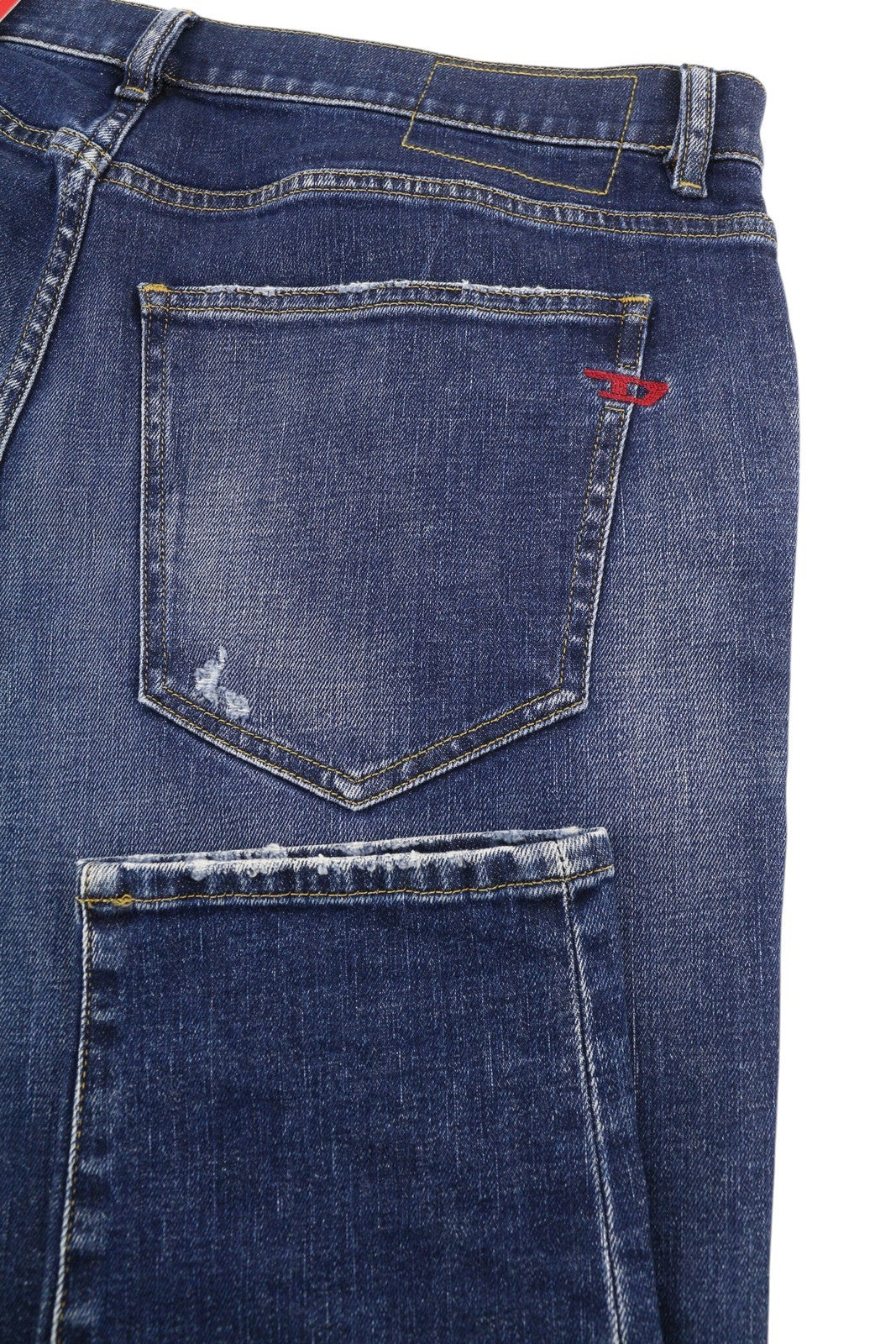 DIESEL 2019 D-Strukt E9B90 Men Jeans W36/L32 Slim  Distress Fade Effect RRP€250