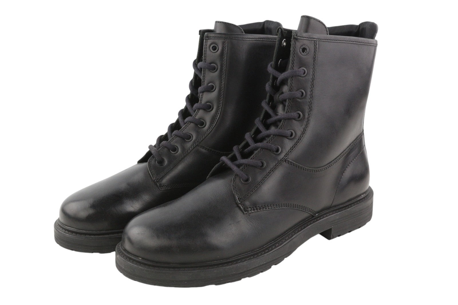 DIESEL D-Alabhama CB Men Boots EU44 Black Leather Lace Up Combat Type RRP€295