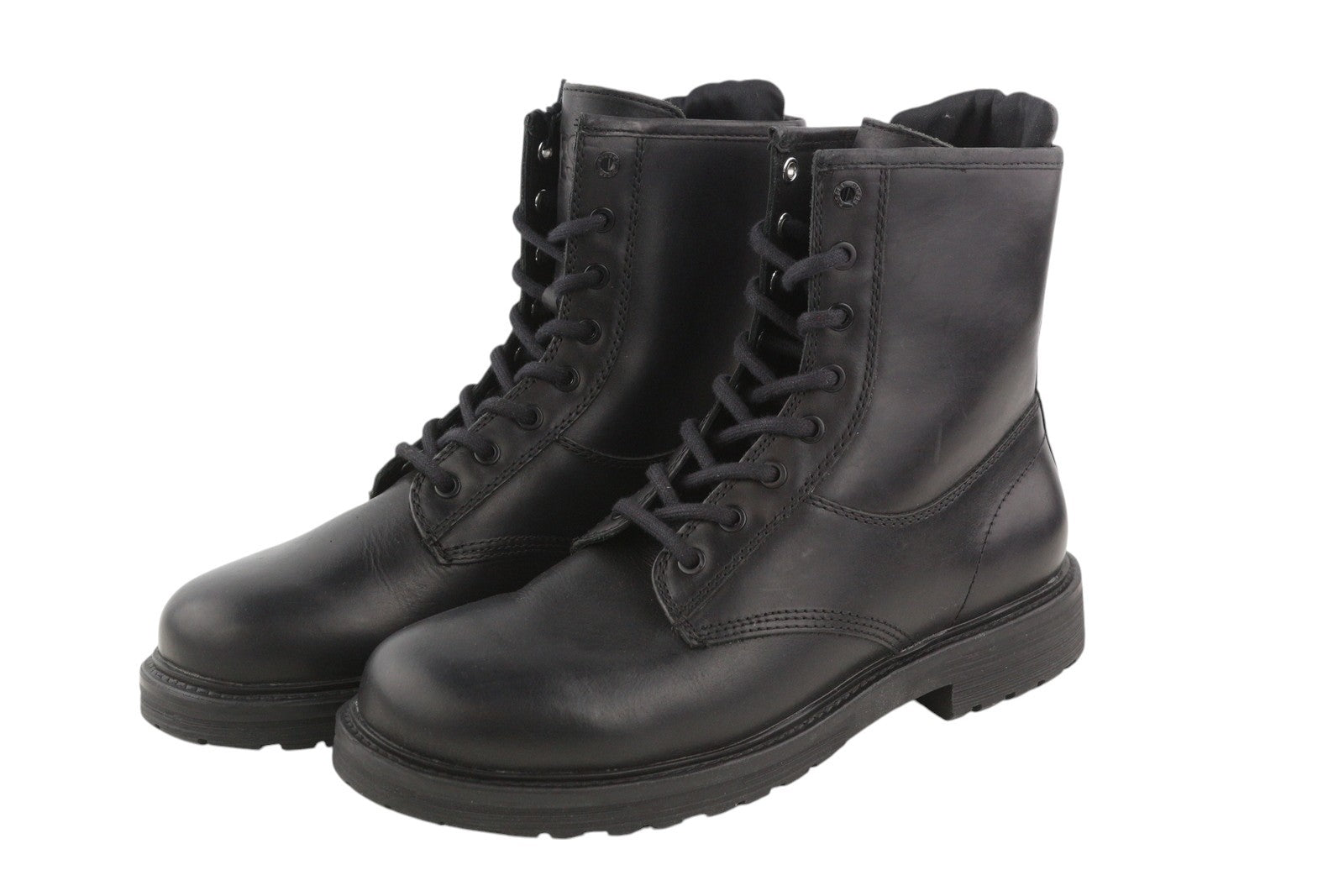 DIESEL D-Alabhama CB Men Boots EU43 Black Leather Lace Up Combat Type RRP€295