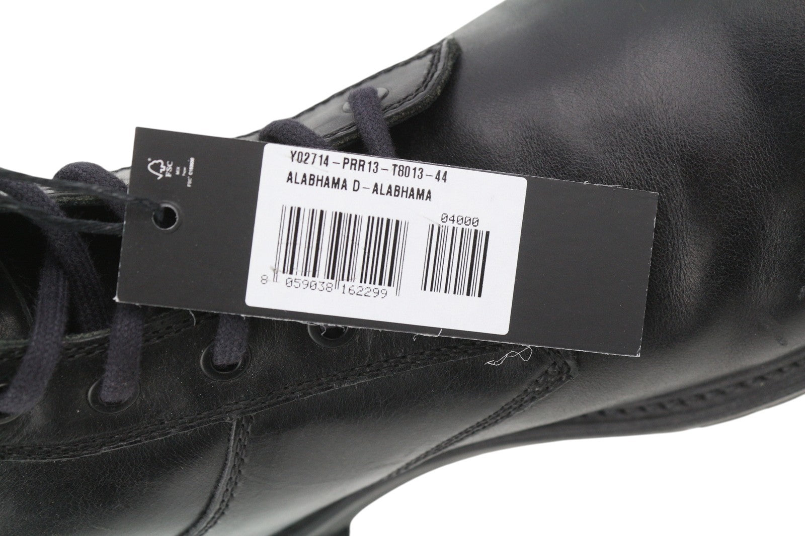 DIESEL D-Alabhama CB Men Boots EU44 Black Leather Laced Combat Type Dark RRP€295