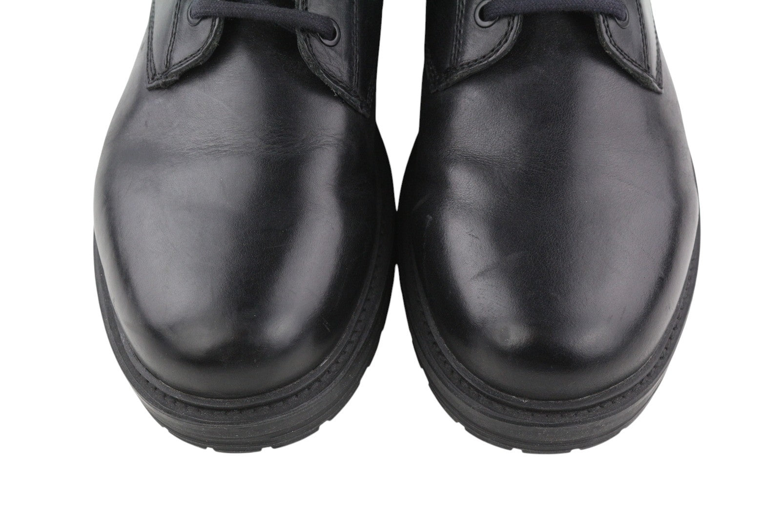 DIESEL D-Alabhama CB Men Boots EU44 Black Leather Laced Combat Type Dark RRP€295