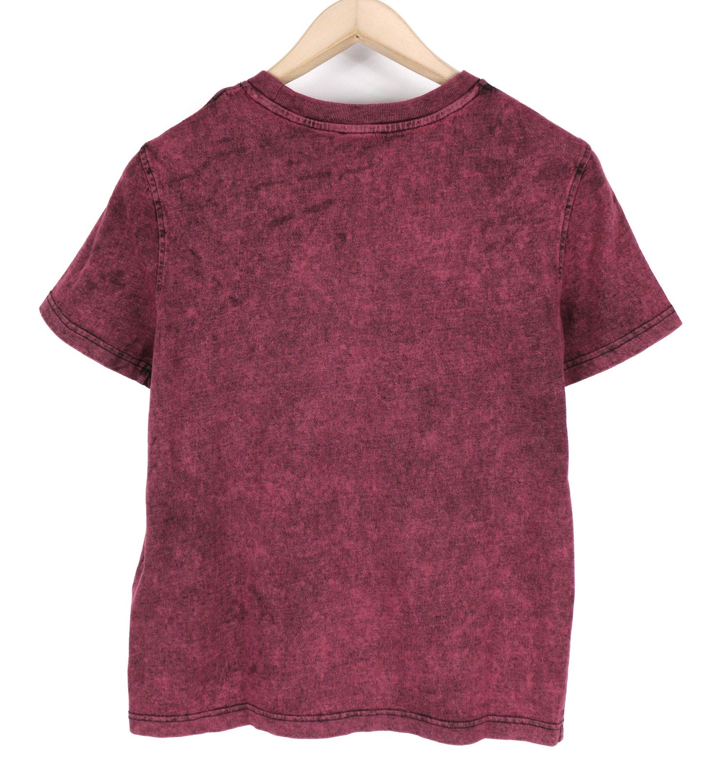 DIESEL T-Reg-E4 Womens T-Shirt M Black Short Sleeve Crew Collar Washed RRP€125