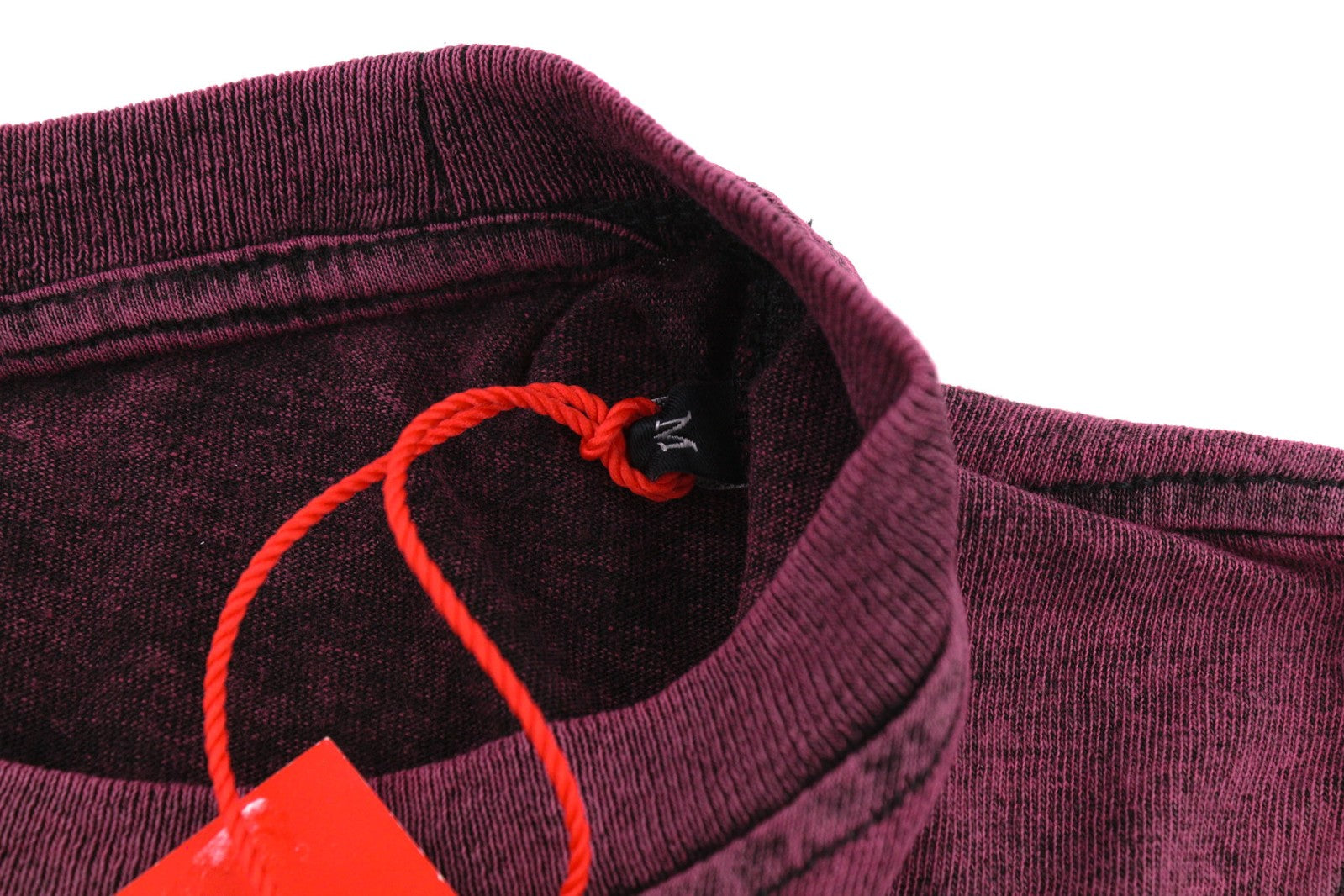 DIESEL T-Reg-E4 Womens T-Shirt M Black Short Sleeve Crew Collar Washed RRP€125