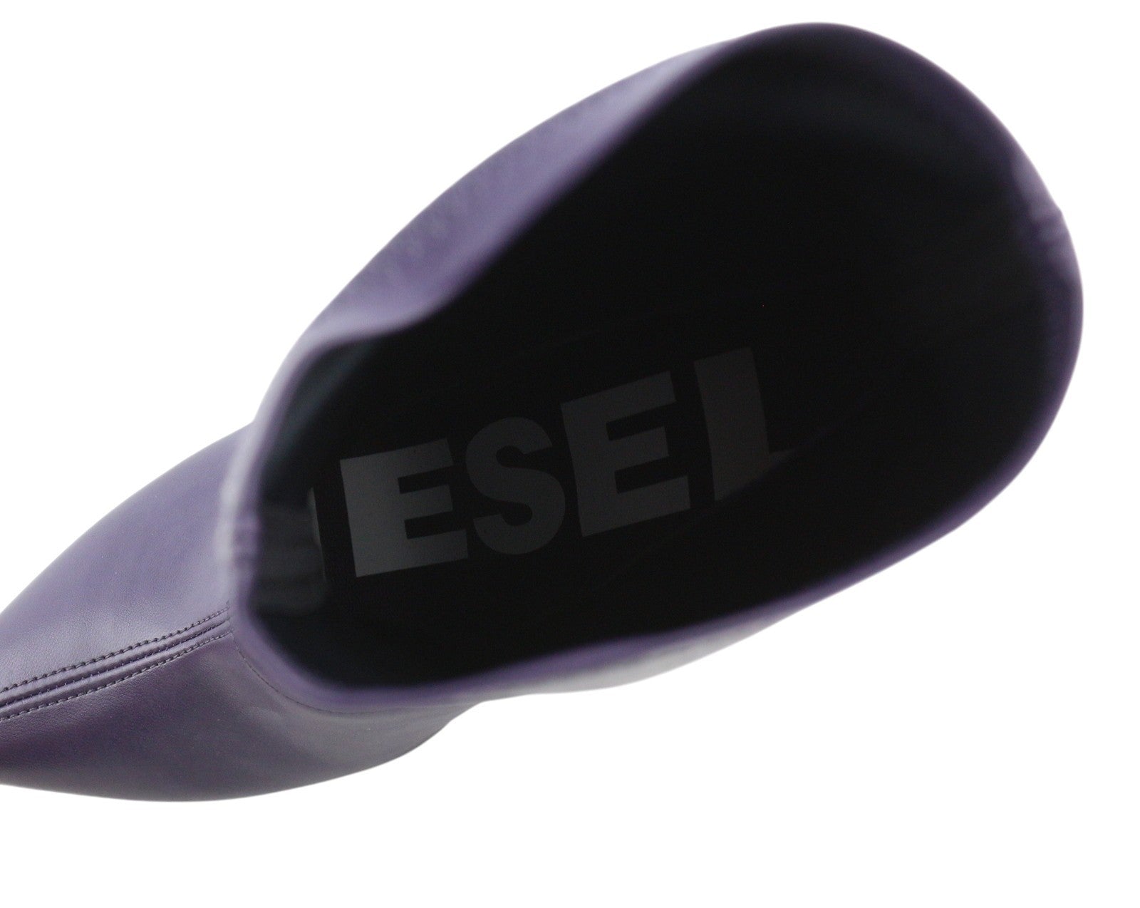 DIESEL D-Yucca AB Women Heels EU39 Purple Coated Kitted Heel Pointed Toe RRP€300