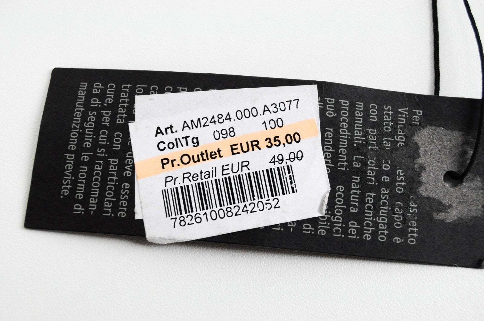 REPLAY Mens Belt 100 CM Black Leather Casual Metal Buckle Engraved Slim Design