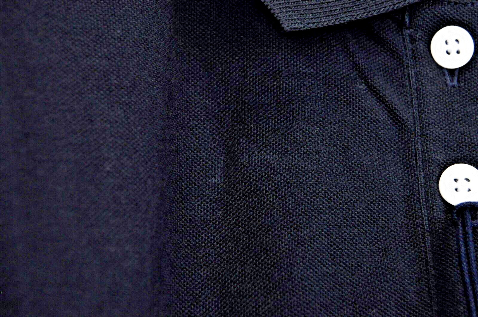 STATE OF ART Mens T-Shirt XL Navy Short Sleeve  Cotton  Polo Dress