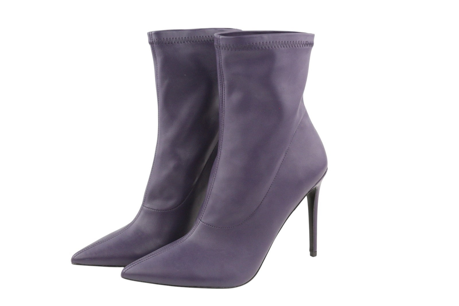 DIESEL D-Yucca AB Women Heels EU39 Purple Coated Kitted Heel Pointed Toe RRP€300