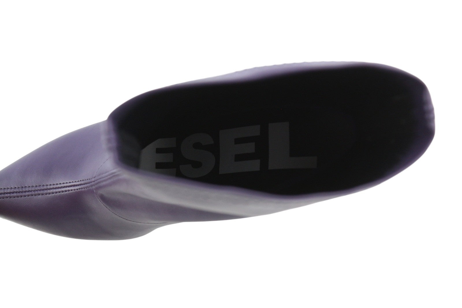 DIESEL D-Yucca AB Women Heels EU39 Purple Coated Kitted Heel Pointed Toe RRP€300