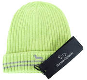 HARMONT & BLAINE Mens Hat OS Green Wool Knitted Beanie  Unisex Casual
