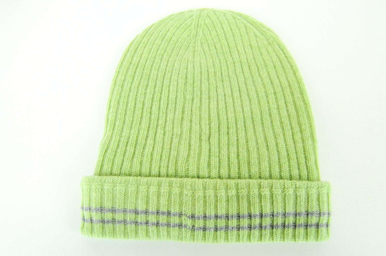 HARMONT & BLAINE Mens Hat OS Green Wool Knitted Beanie  Unisex Casual