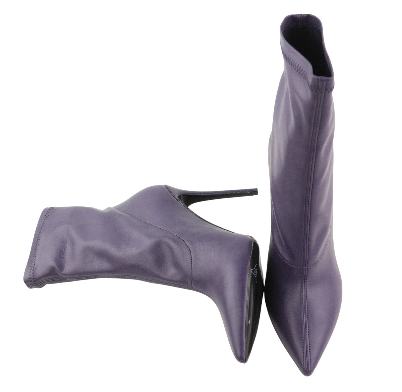 DIESEL D-Yucca AB Women Heels EU40 Purple Coated Kitted Heeled RRP€300