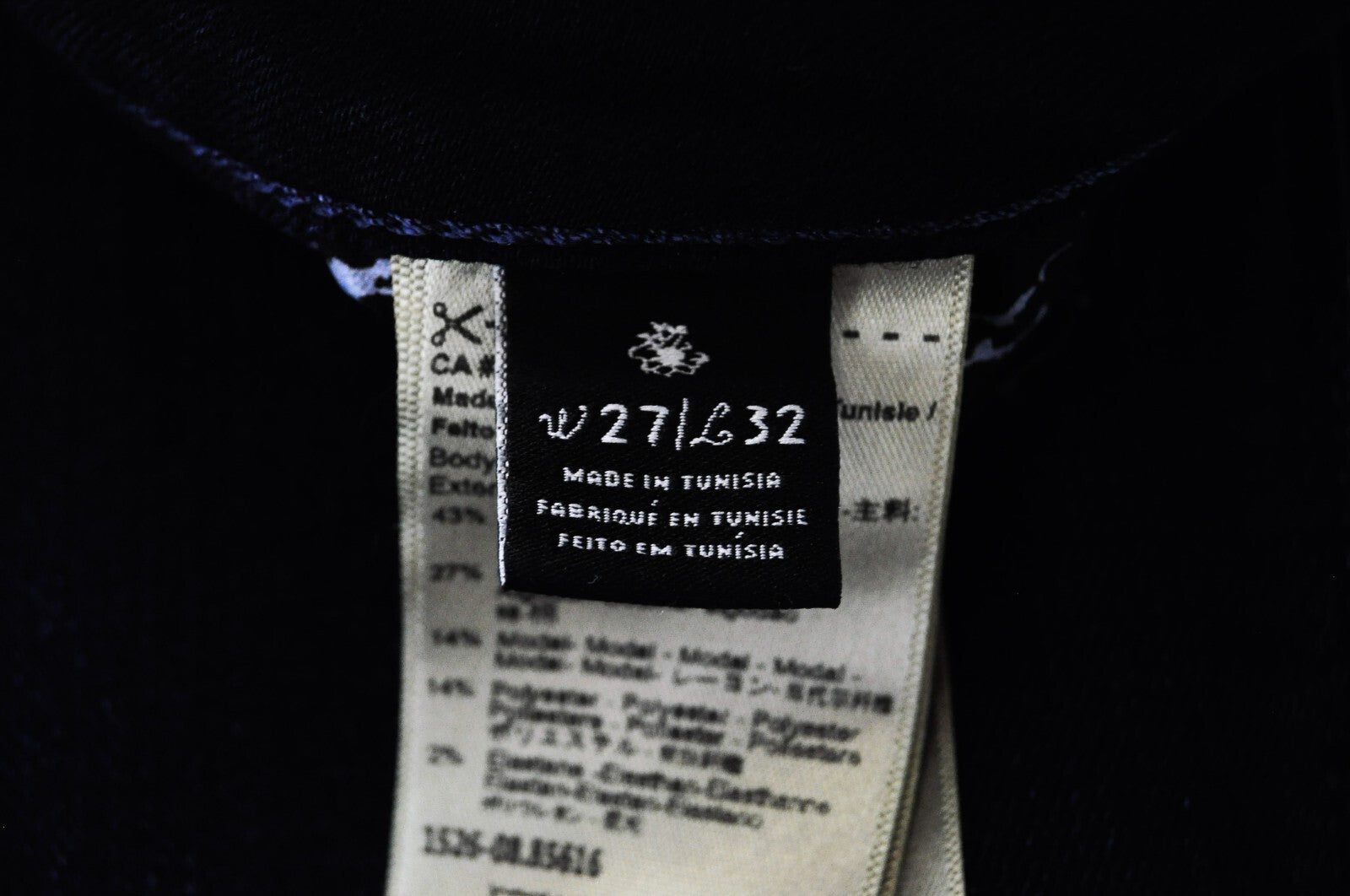 MAISON SCOTCH Womens Jeans W27/L32 Skinny Dress Stretchy Dark Blue Parisienne