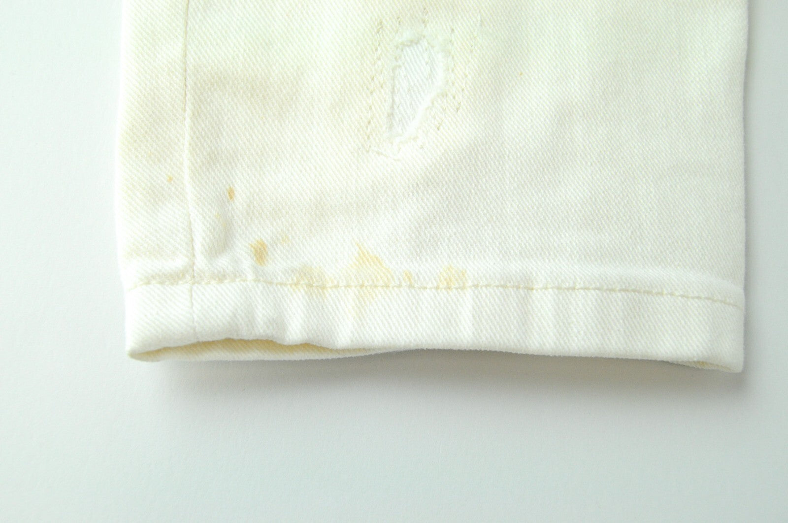 MAISON SCOTCH Womens Jeans W28/L30 Skinny White Distressed Zip Parisienne