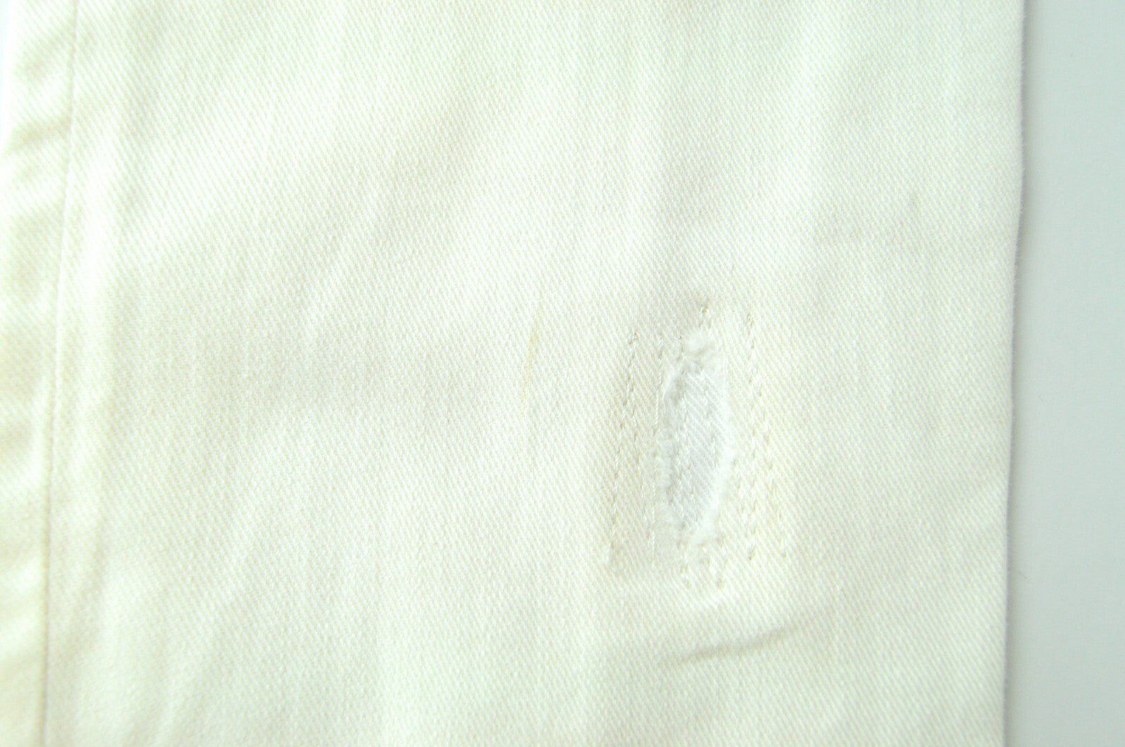 MAISON SCOTCH Womens Jeans W28/L30 Skinny White Distressed Zip Parisienne