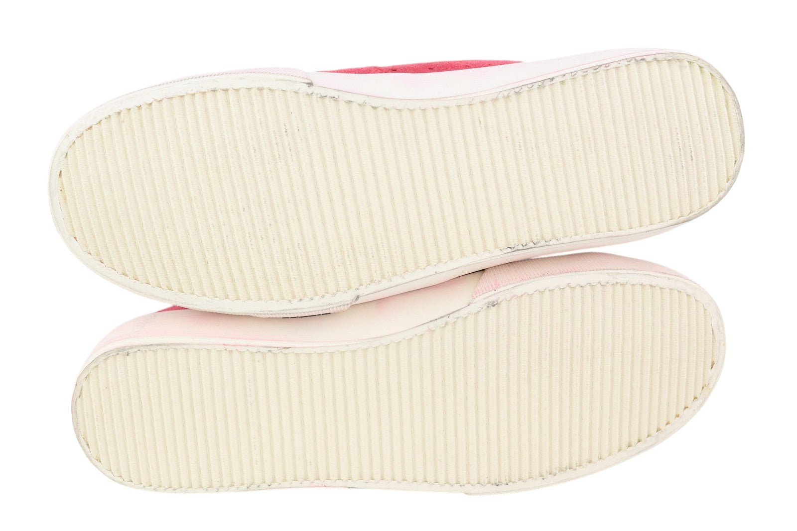 DIESEL S-Mydori LC Men Sneakers EU42 Red Suede Leather Almond Toe Low RRP€200