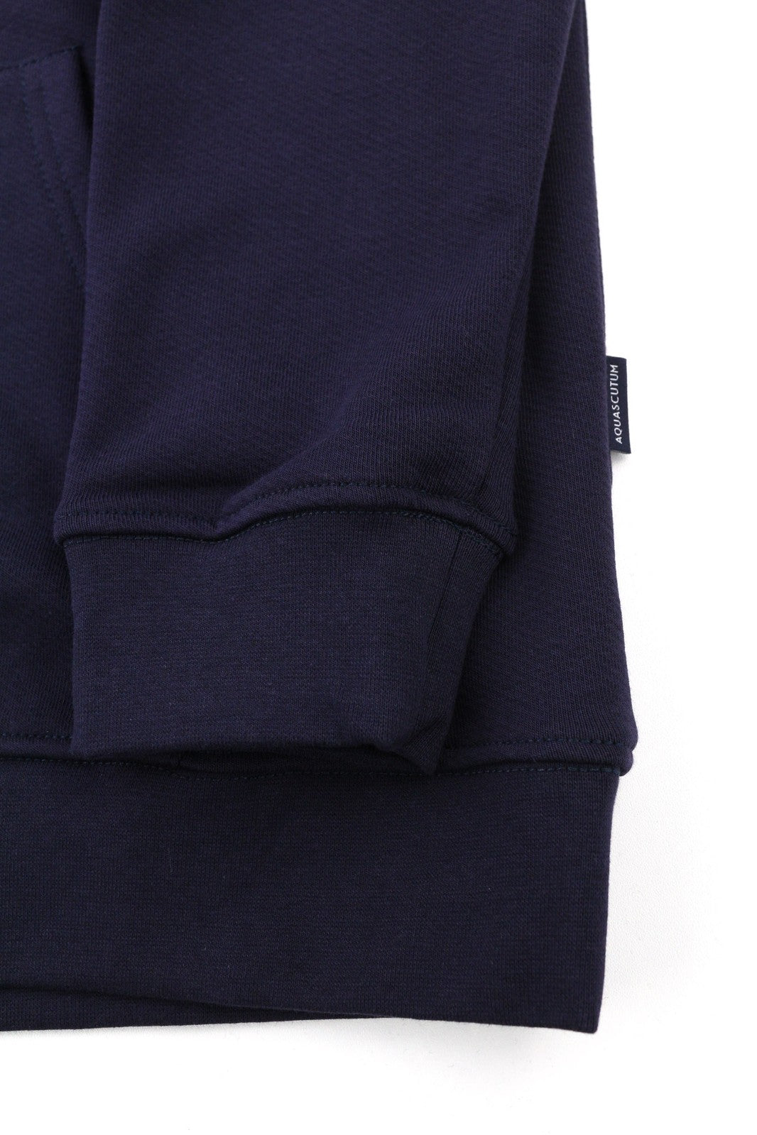 AQUASCUTUM FAI003 Men Hoodie XL Black Kangaroo Pocket Hooded Pullover Straps