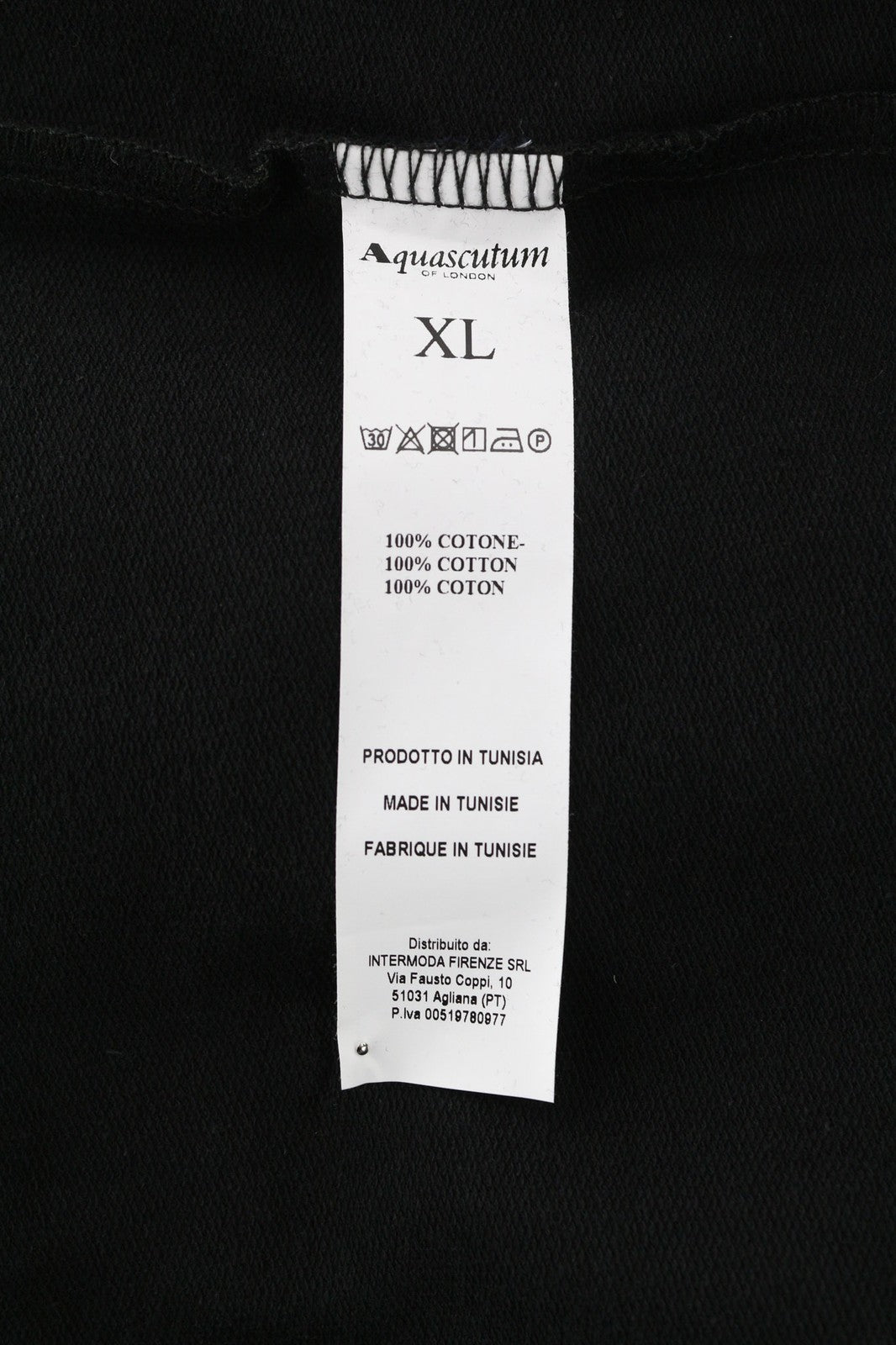 AQUASCUTUM FGIA28 Mens Sweatshirt XL Crew Neck Pullover Long Sleeve All Seasons