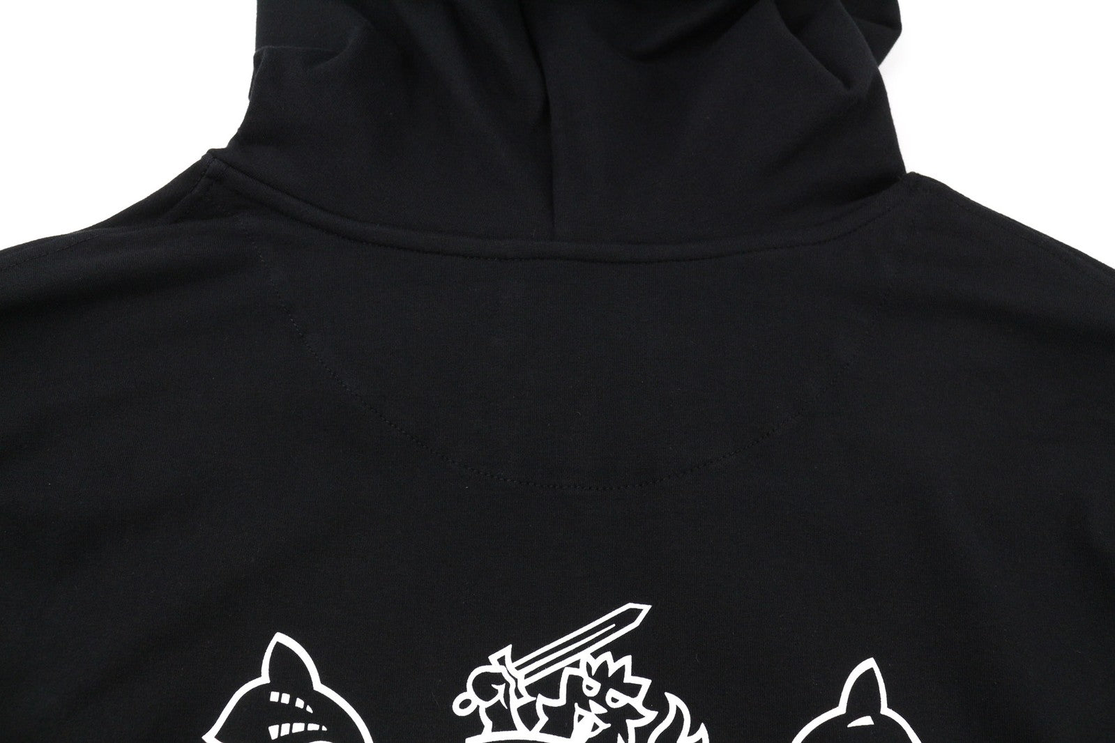 AQUASCUTUM FCIA18 Men Hoodie XL Black Kangaroo Pocket Hooded Pullover Straps