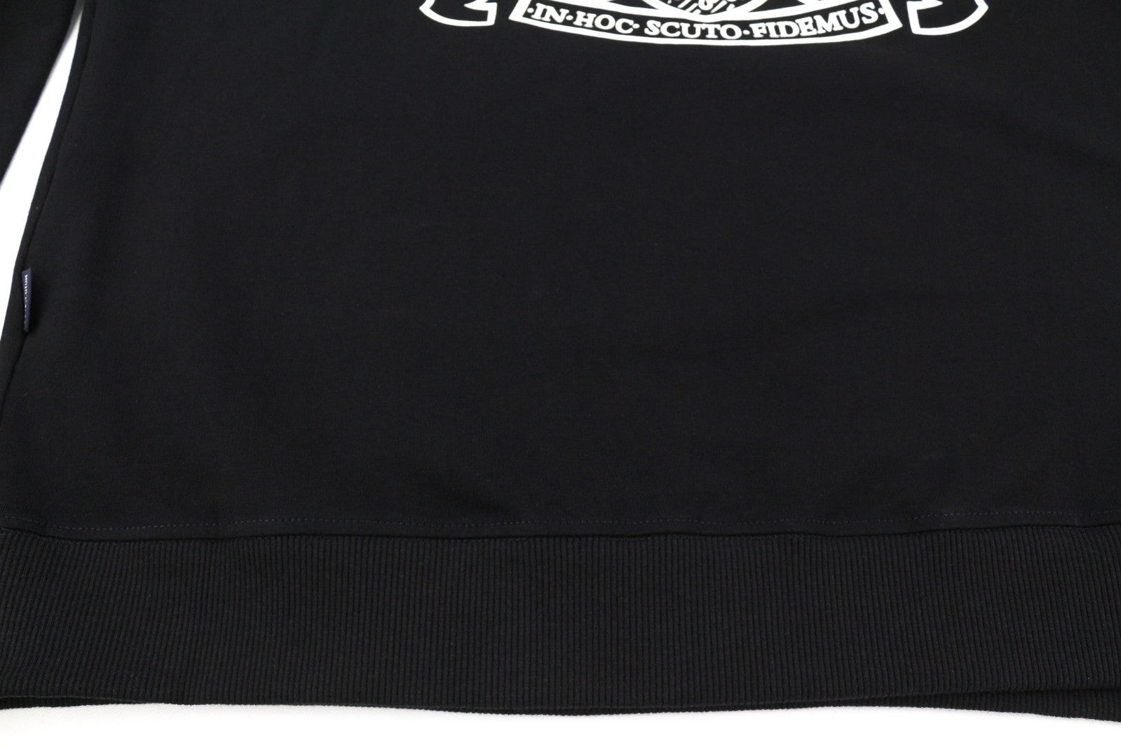 AQUASCUTUM FCIA18 Men Hoodie XL Black Kangaroo Pocket Hooded Pullover Straps