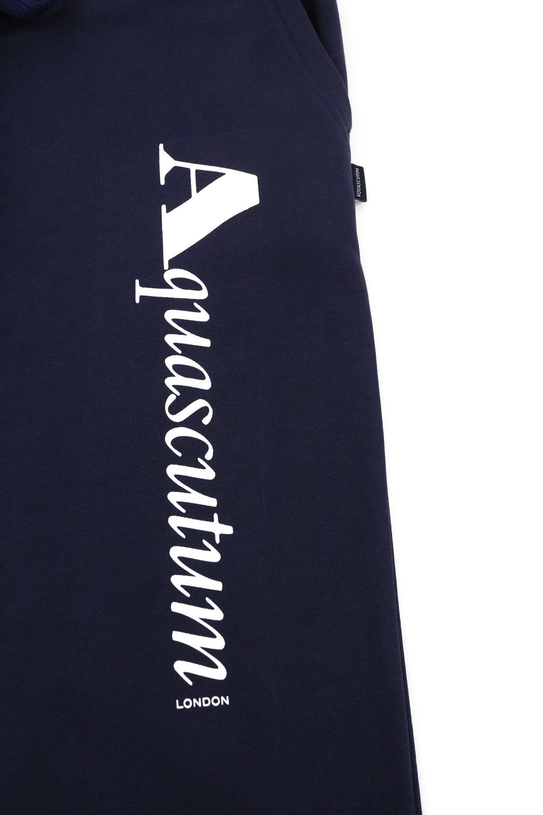 AQUASCUTUM FPIA38 Men Trousers XL Logo Drawstring Waist All Seasons Sweatpants