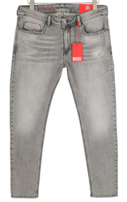 DIESEL 1979 Sleenker E9B97 Men Jeans W36/L30 Skinny Low Waist Distress RRP€250