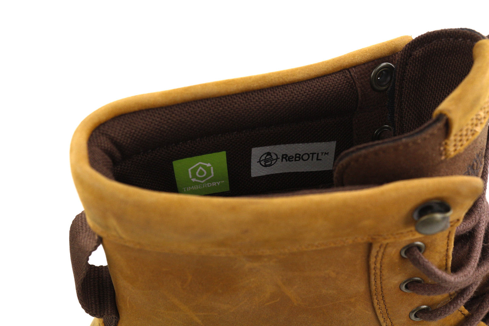 TIMBERLAND A26GP Men Boots EU41.5/42 Brown Leather Waterproof Timber Dry ReBOTL